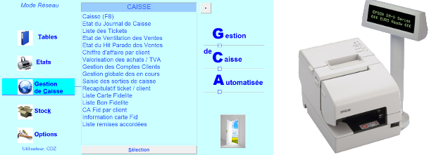 GCA: gestion de point de vente